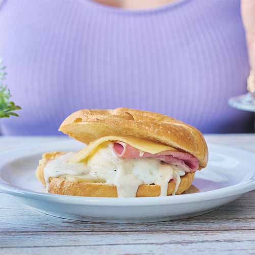 Desayuno Croque Madame